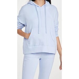 Free People FP Movement Size XS Work It Out Hoodie Aurora Blue Super Soft NWT